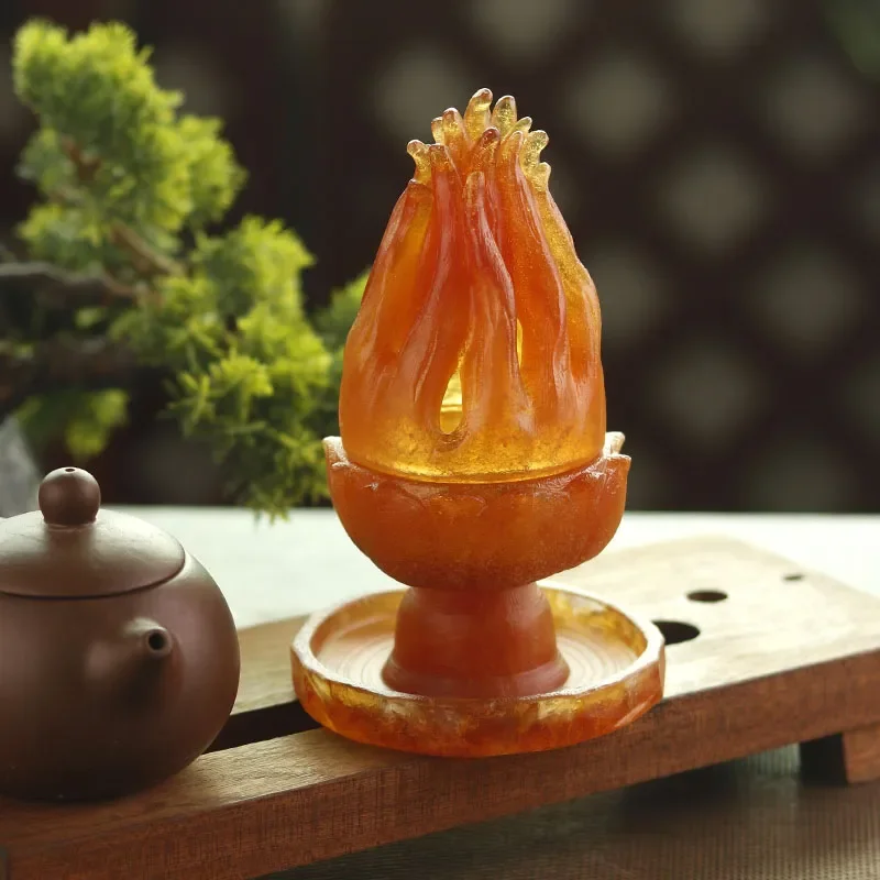 Glazed Beeswax Seal Burner for Bergamot Wax Tablets Household Aromatherapy Incense Holder Indoor Tea Ceremony Decorative