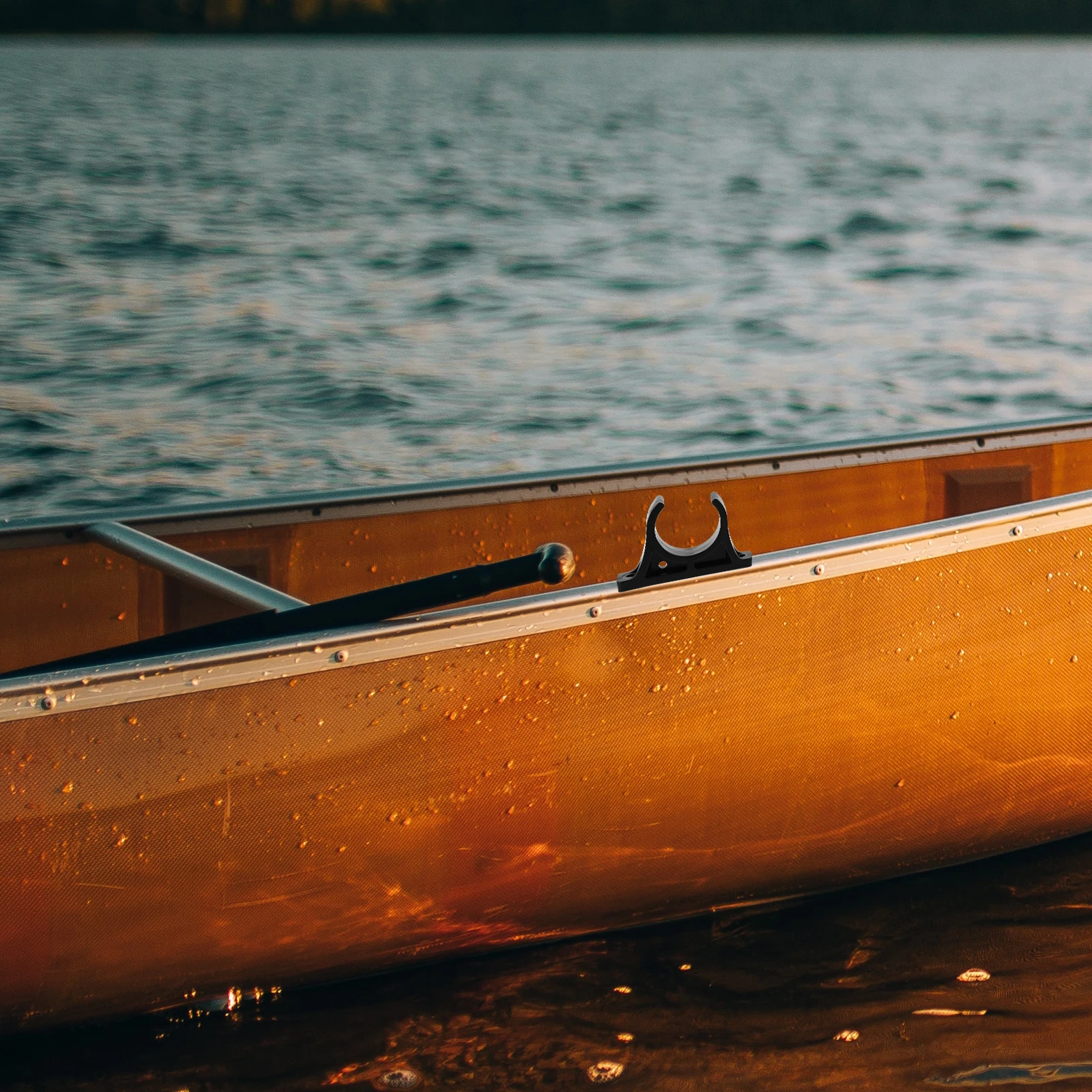 

Plastic Paddle Clip Screw Fix for Kayak Canoe Boat Outdoor Activity Easy Installation Premium Material Kayak Paddle Holder Clip