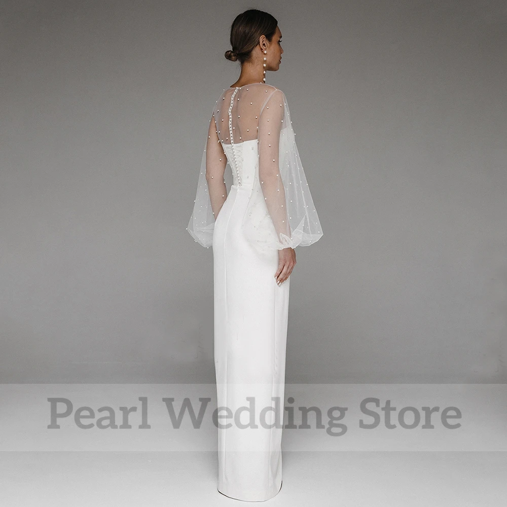 High Neck Bogen Boho Hochzeit Kleid SLeeveless Backless Chiffon Spitze A-linie Illusion Böhmen Braut Meer Formale Mariage Kleider