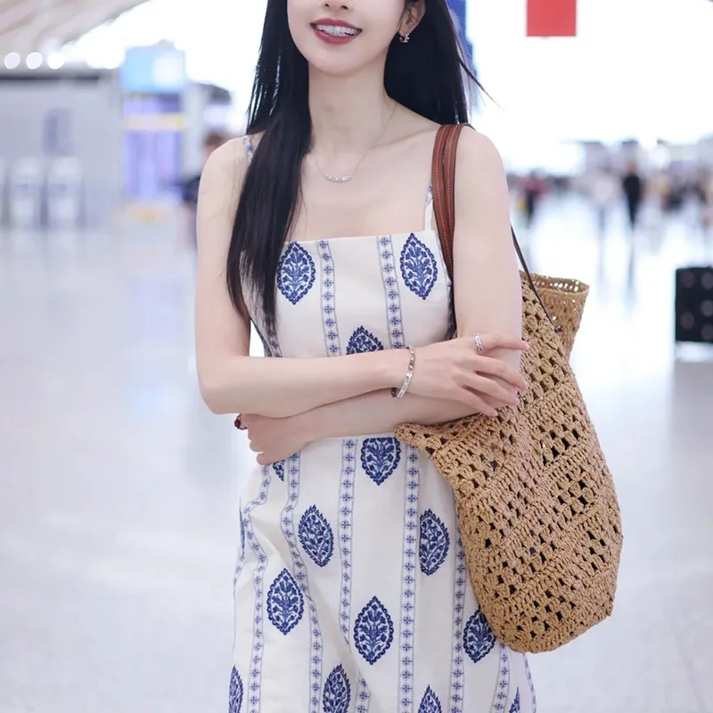 Vestido de verão feminino vestido de verão boho dinheiro velho vestidos casuais baile de formatura das mulheres resort midi sem mangas praia cetim férias luxo