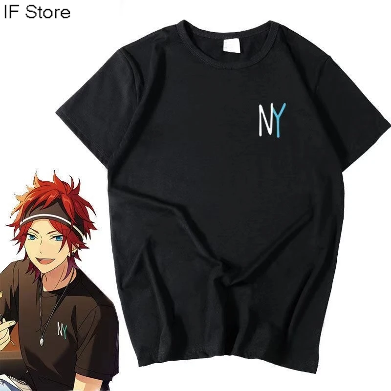 

Ensemble Stars Amagi Hiiro Amagi Rinne T-shirt TATSUMI Sazanami Jun Cosplay Costume Women Men Tops Harajuku Cartoon Same T Shirt
