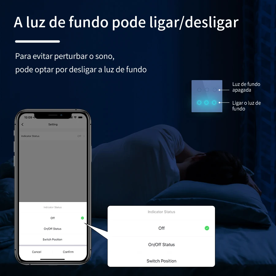 Brazil 4X4 Tuya WiFi Smart Switch 110V 220V Touch Panel 4 Gang Timing Light Switch APP Control Voice Work With Alexa Google Home