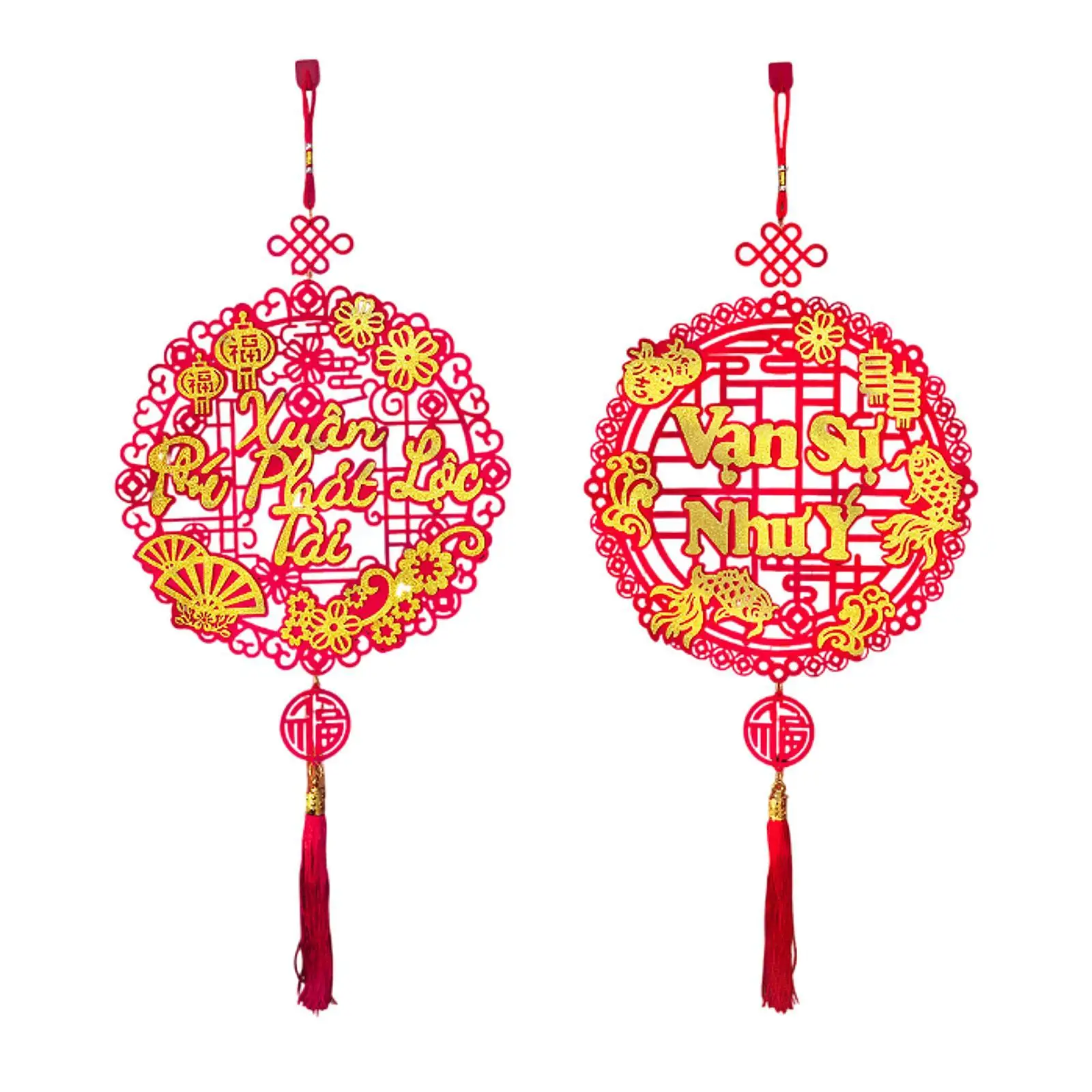 Chinese New Year Hanging Ornament Traditional Living Room Festival Pendant