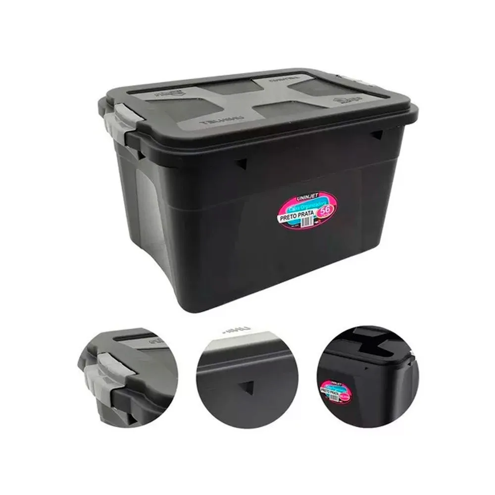 56 Liters Multipurpose Organizer Box with Lid