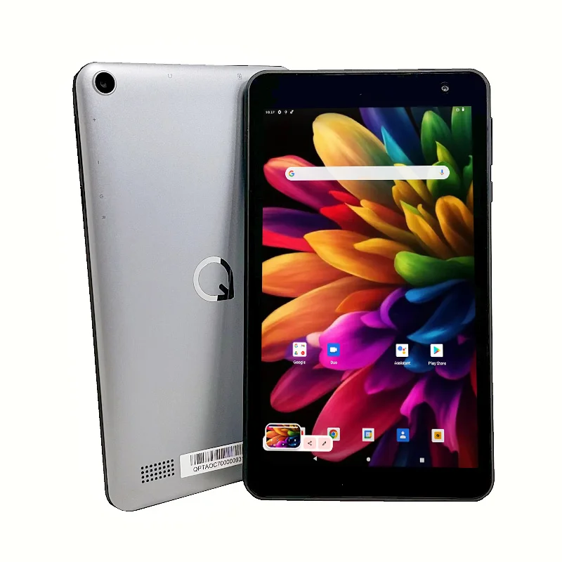 Novo Tablet PC Android 12 de 8 polegadas MTK8168 Quad Core 2.0GHz 3GB RAM 32GB ROM Câmera Dupla WIFI Bluetooth 5.0 USB Tipo-C