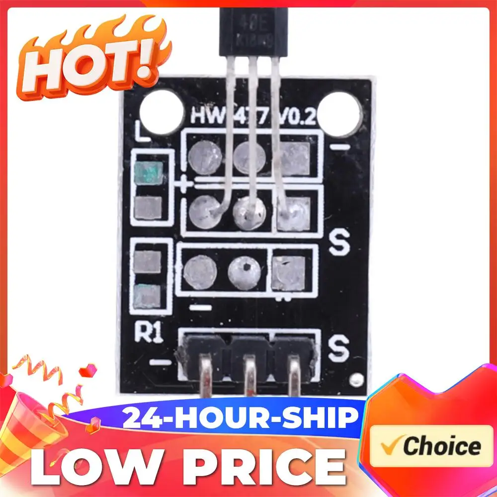 KY-003 Hall Magnetic Sensor Module A3144 Standard Magnetic Switch Sensor Module Works with Arduino Boards for Arduino