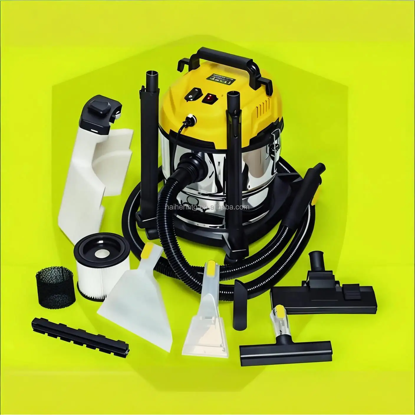 Portable Electric Vacuum Cleaner Powerful Wet/Dry For RV RV Handheld For Carpet Upholstery Car Seat Cleaning Outdoor Use