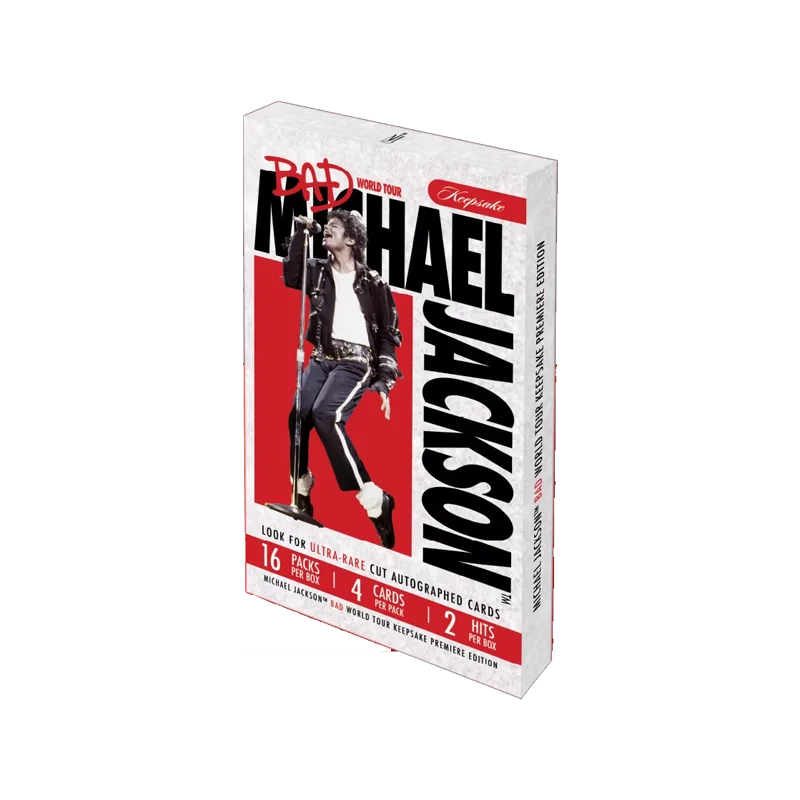 Michael Jackson急死翌日のスポーツ誌3刊と冊子2冊 2025 Keepsake Michael Jackson BAD World Tour Card Mystery Box