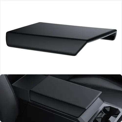 

BASENOR Armrest Cover for Cybertruck (2024-2026) – Non-Slip, Scratch-Resistant Interior Accessory – Black
