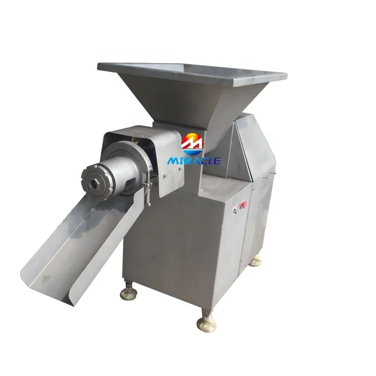 Chicken neck meat and bone separator machine poultry meat processing machine