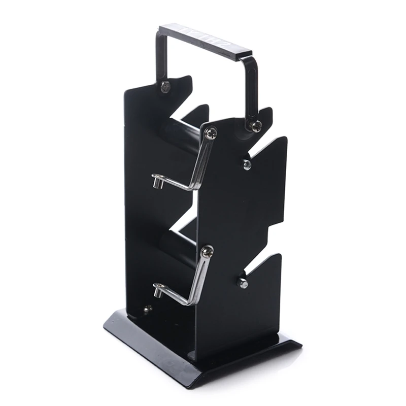 Estanho Suporte de Rolo Rack Quadro Suporte Suporte de Ferro Suporte de Fio de Solda Ferramentas de Soldagem Transporte da Gota