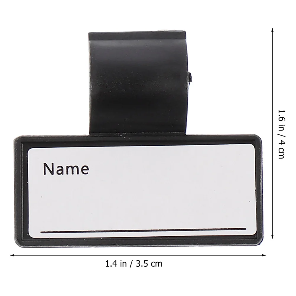 

5 Pcs The Sign Stethoscope Marker Personalized Tag Abs Plastic Reusable Name Tags