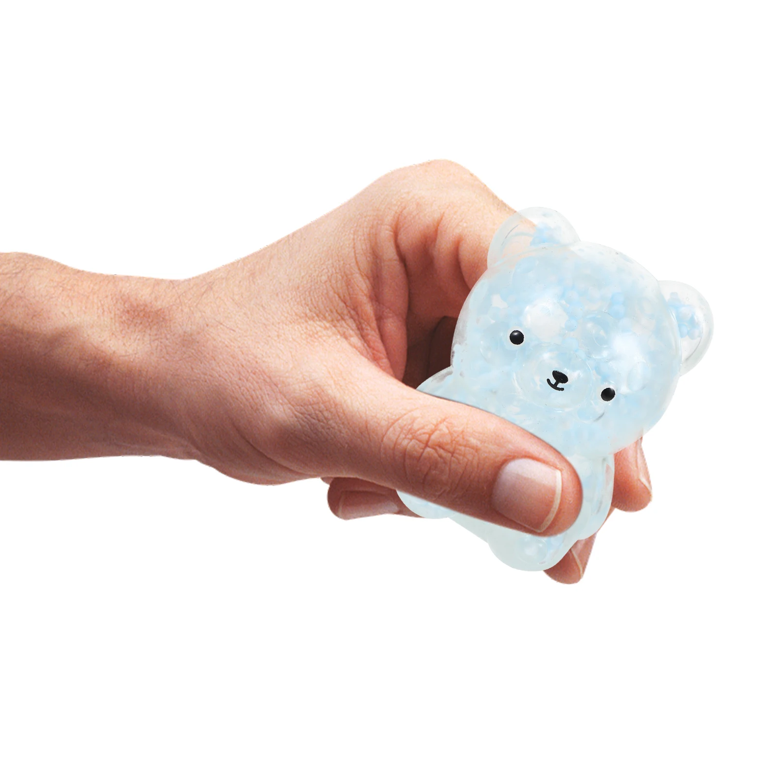 

5 шт., сжимаемый Tpr Bear, снятие стресса, сенсорный для взрослых и детей, очаровательный эластичный декомпрессионный портативный мультяшный вариант