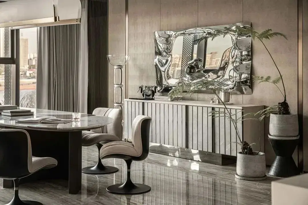 Sanhai Light Interior Design Piano da pavimento Resa 3D Costruzione Disegno Penthouse House Plan Prodotto personalizzato Casa