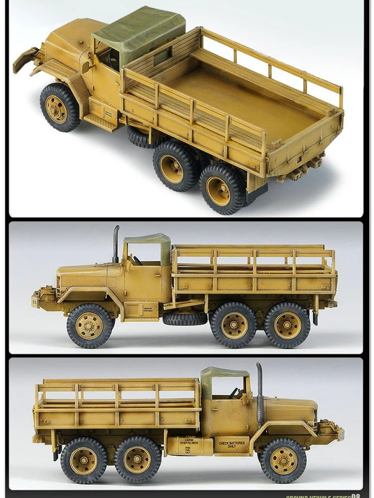 Academy Assembling Model Kit 13410 US M35 2.5 Ton Cargo Truck 1/72