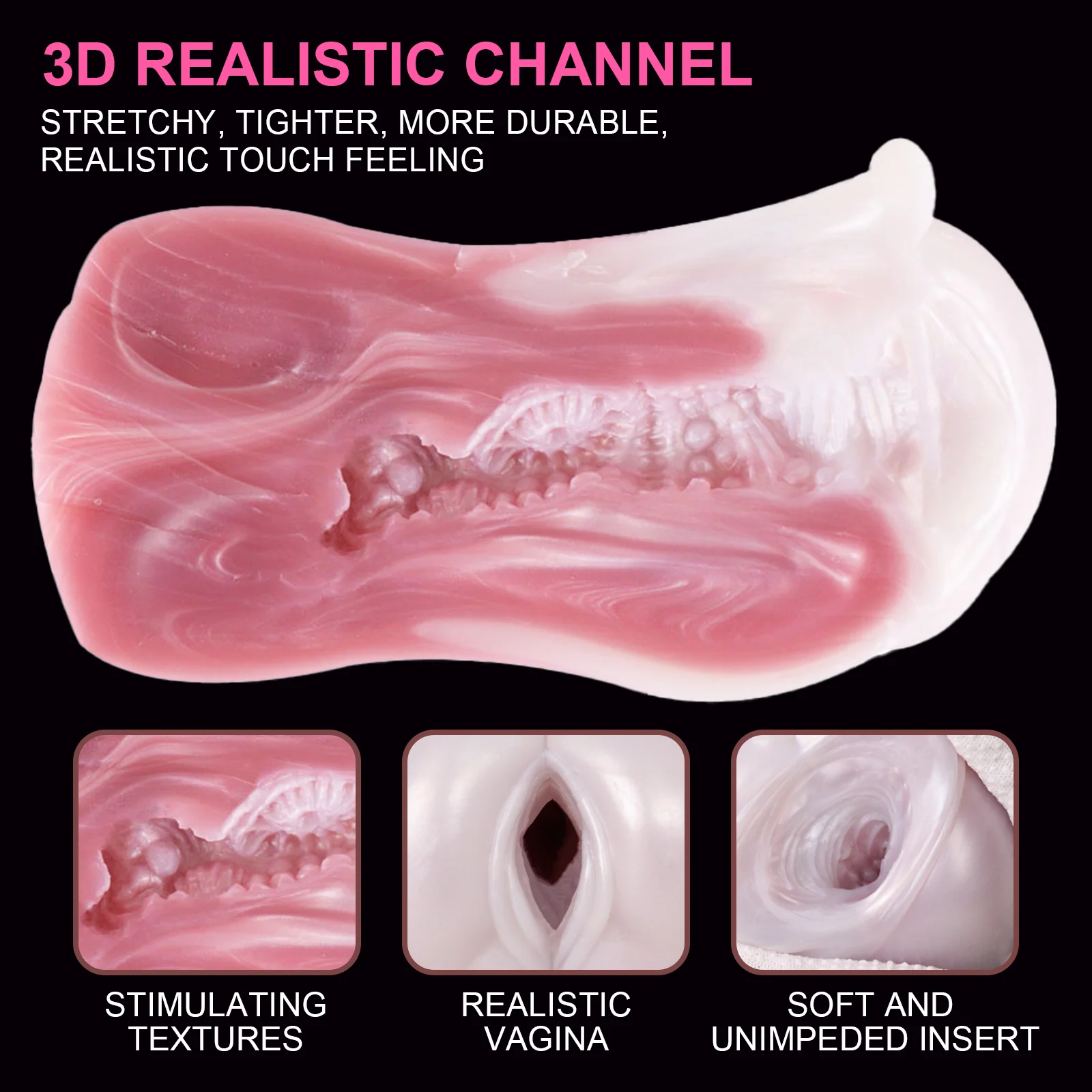 Adult Sex Toys for Men Penis Stimulation Soft Pussy Pump Male Masturbators Reusable Soft Silicone Monster GEEBA G6143