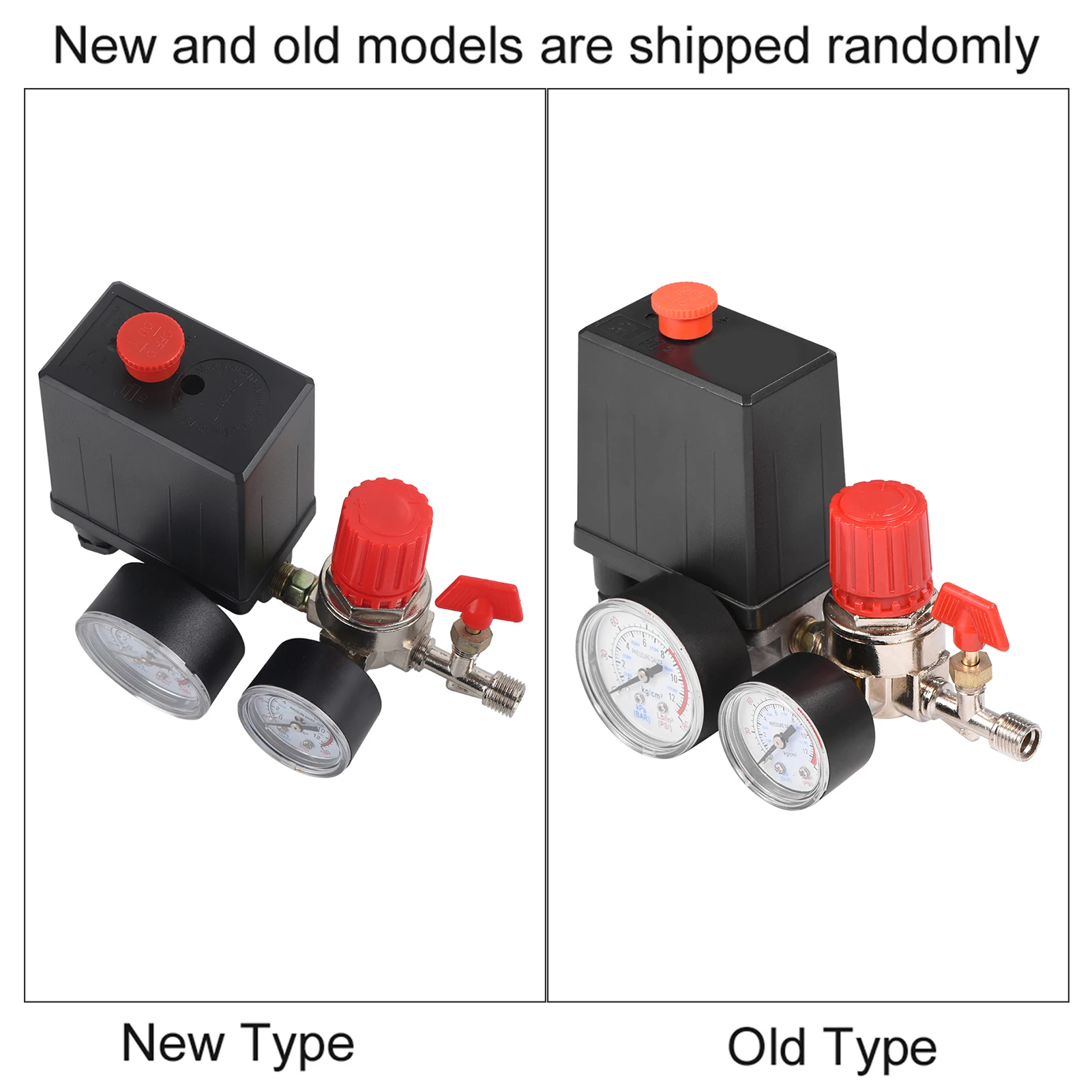 Air Compressor Pressure  Small Air Compressor Pressure  Control Valve Regulator with Gauges Air Compressor Valve