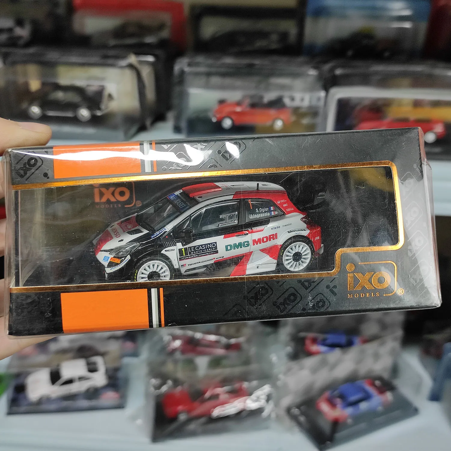 Diecast IXO 1:43 Scale Toyota Yaris WRC #1 Alloy Car Model