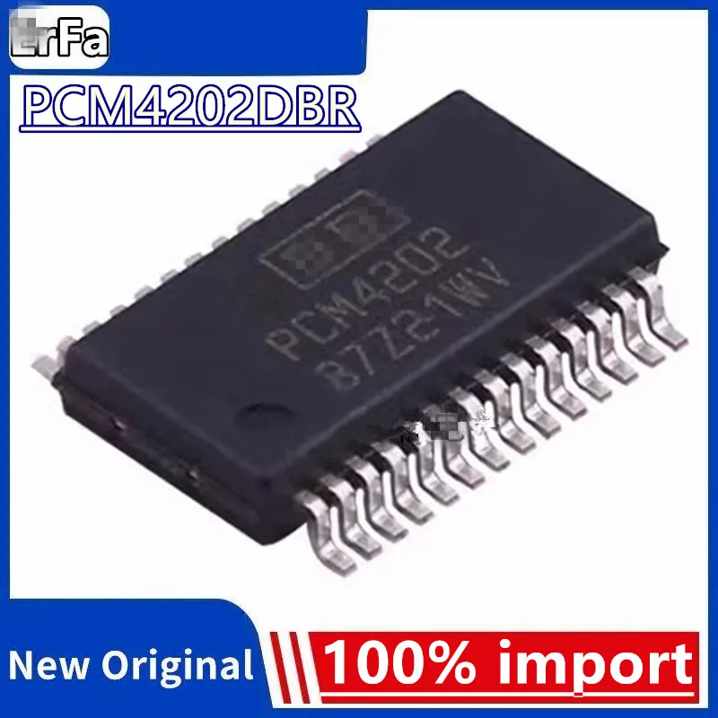 2pcs 100% New PCM4202DBR PCM4202DB ADC chip package SSOP28