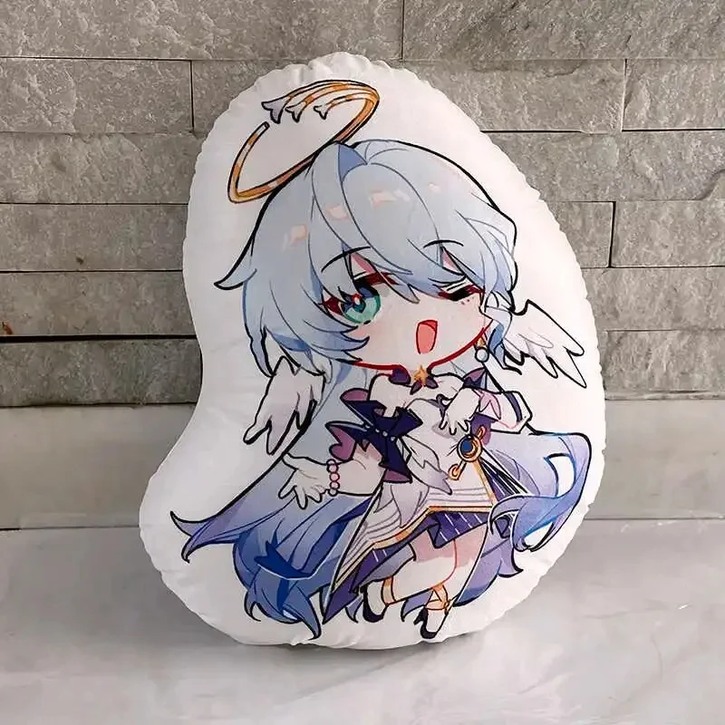 

Game Honkai: Star Rail Firefly Robin Dr. Ratio Plush Stuffed Anime Soft Throw Pillow Cosplay Sofa Back Cushion Gift