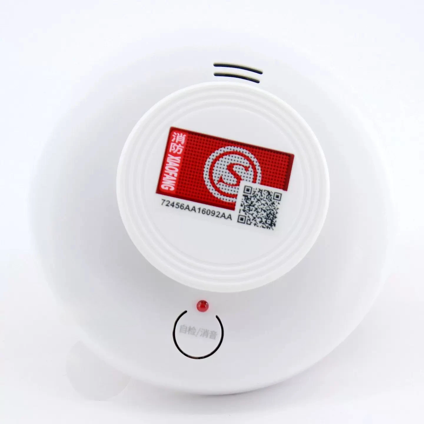 JA-5198A Photoelectric Smoke Detector Wired DC 12V 24V 4-Wire Fire Alarm Sensor With NO NC Relay Output Ceiling Mount