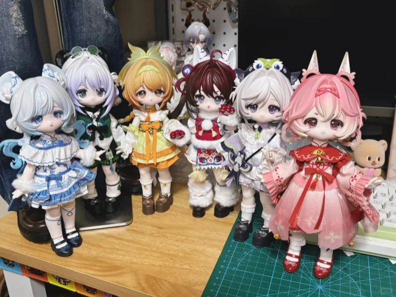 Echte COME4FREE BJD-Puppe Blindbox, bewegliche Actionfigur, Sammlerstück, Anime-Charaktermodell, Schreibtischdeko, Geburtstagsgeschenk – Detail 2