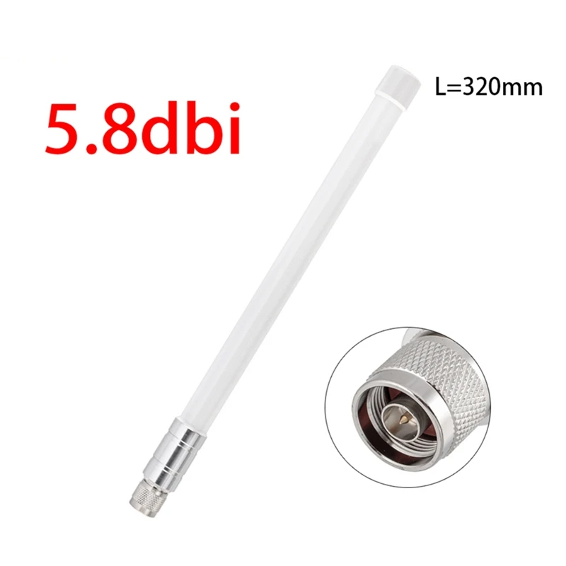 320Mm 5.8Dbi Fibreglass Antenna 915Mhz Outdoor Omnidirectional Lora Antenna For Helium Hotspot HNT Miner