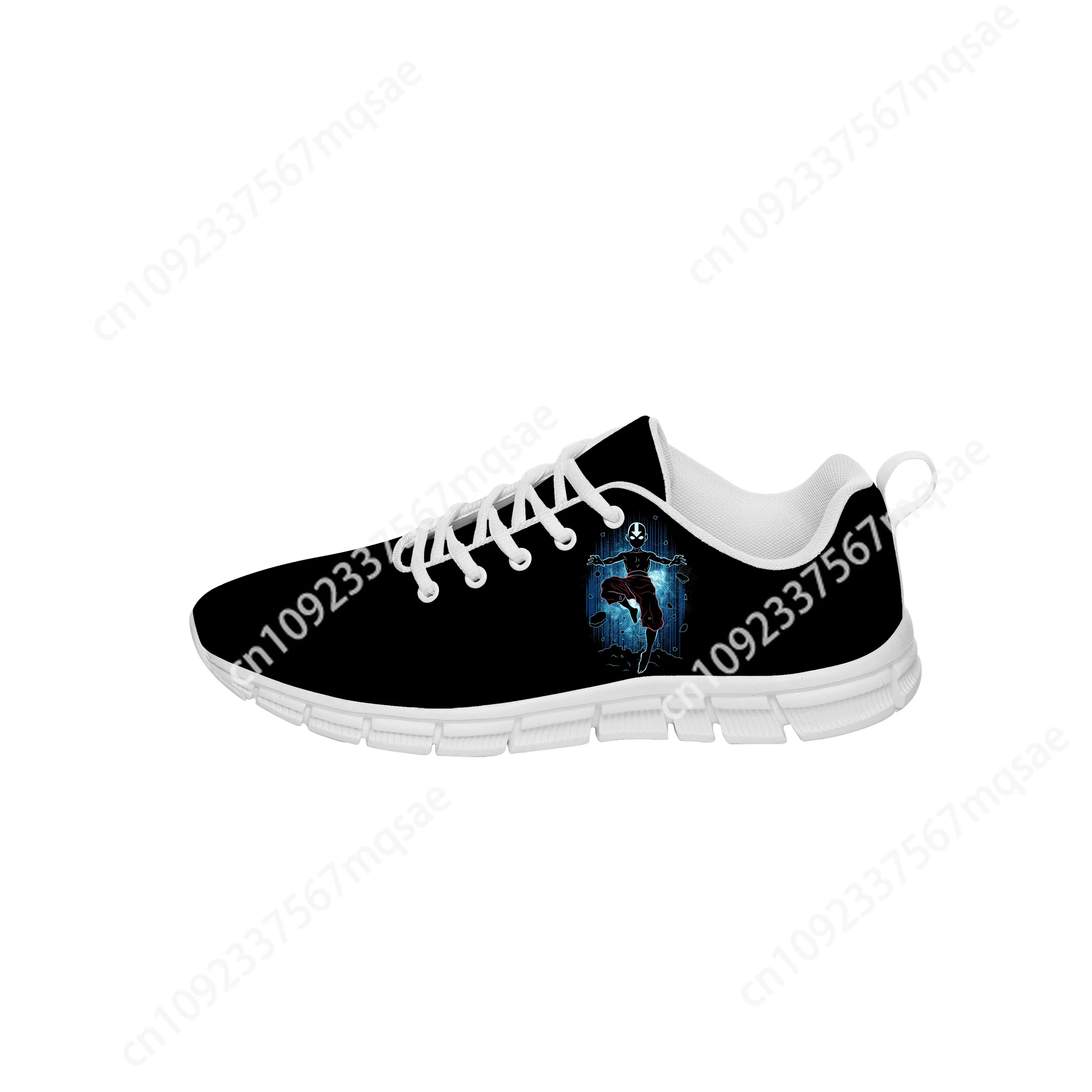 Hot Cool Cartoon Avatar buty sportowe męskie damskie nastolatki trampki na co dzień niestandardowe wysokiej jakości buty dla par czarne buty do biegania