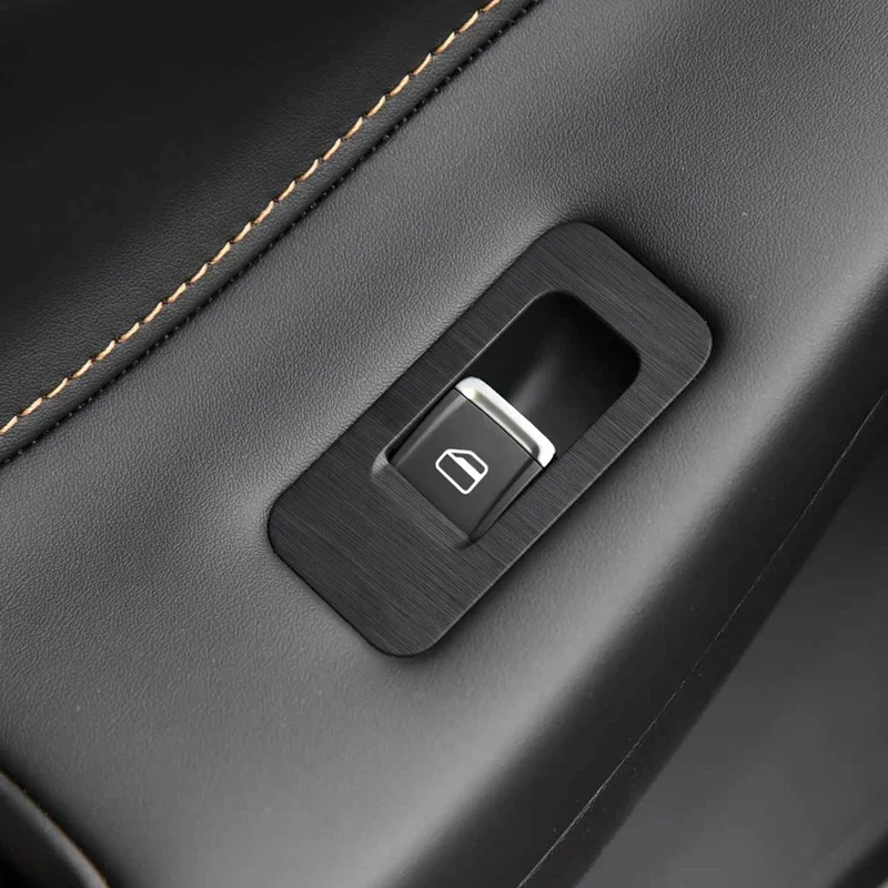 

Car Carbon Black Interior Sticker Lifting Window Panel Decal For CHERY OMODA O5 S5 GT 2024-2026 Gear Inner Door Protective Film