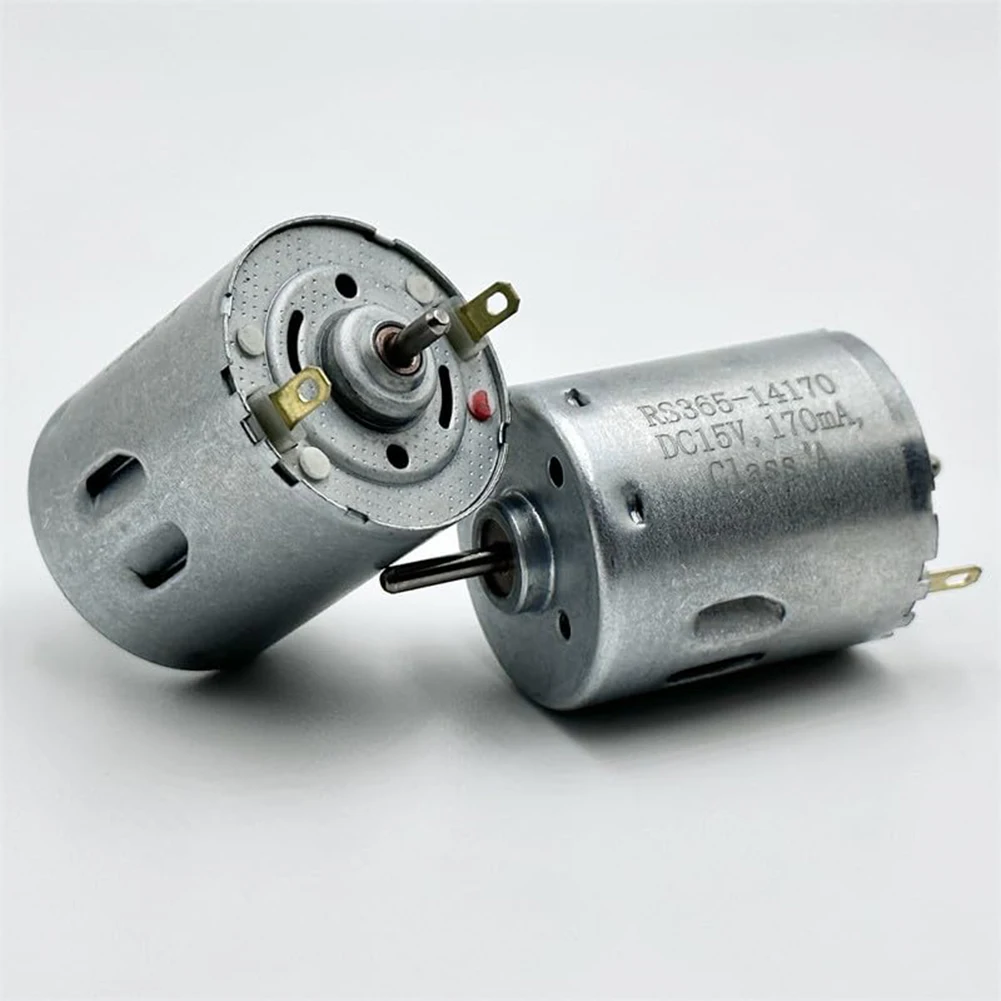 RS-365SH-14170 DC 6.0V-24V 10300RPM Dual Brush Motor for Mini Electric Motor in Robotic Vacuum Cleaner and Educational Models