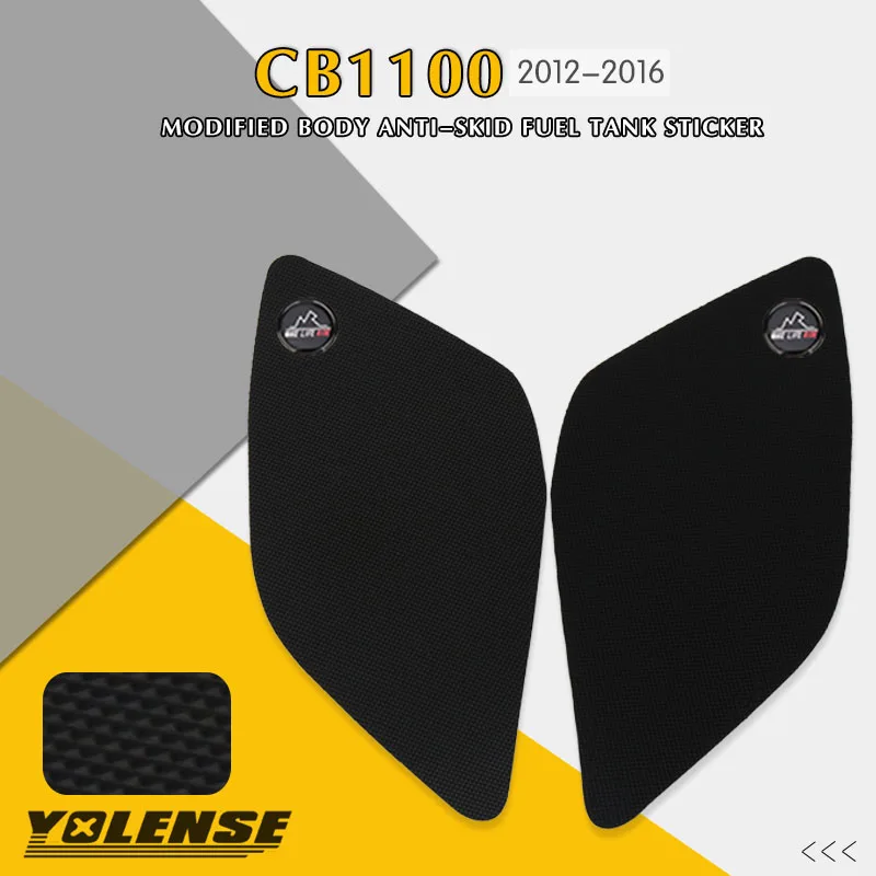 

For HONDA CB1100 CB 1100 2012-2016 2015 2014 Motorcycle Tank Traction Pad Anti Slip Sticker Side Decal Knee Grip Protector