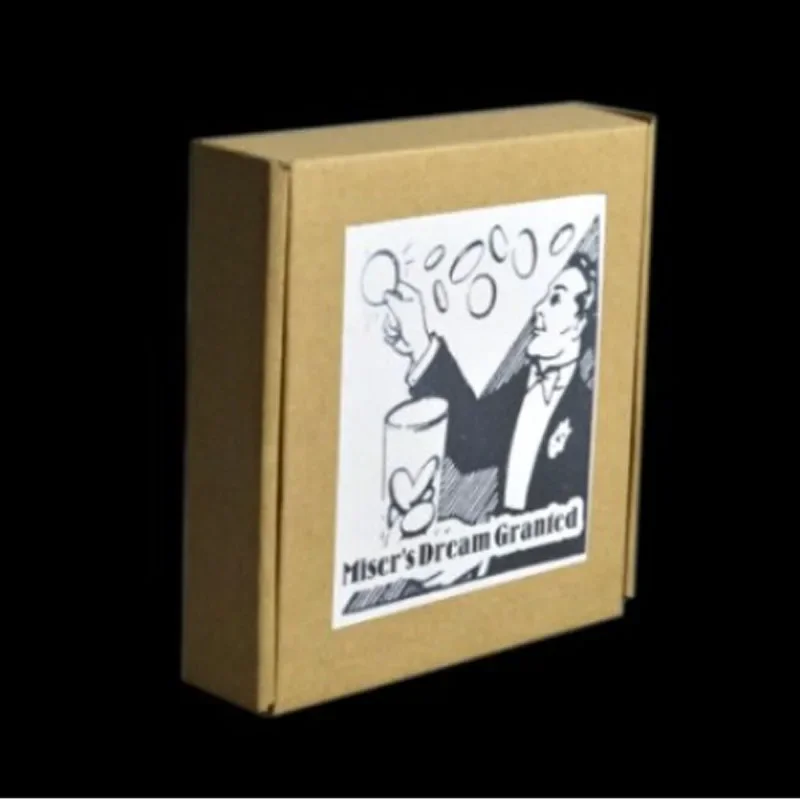 Miser's Dream Granted  Magic Trick Coin Appear Vanish Magie Magician Close Up Accessories Mentalism Illusion