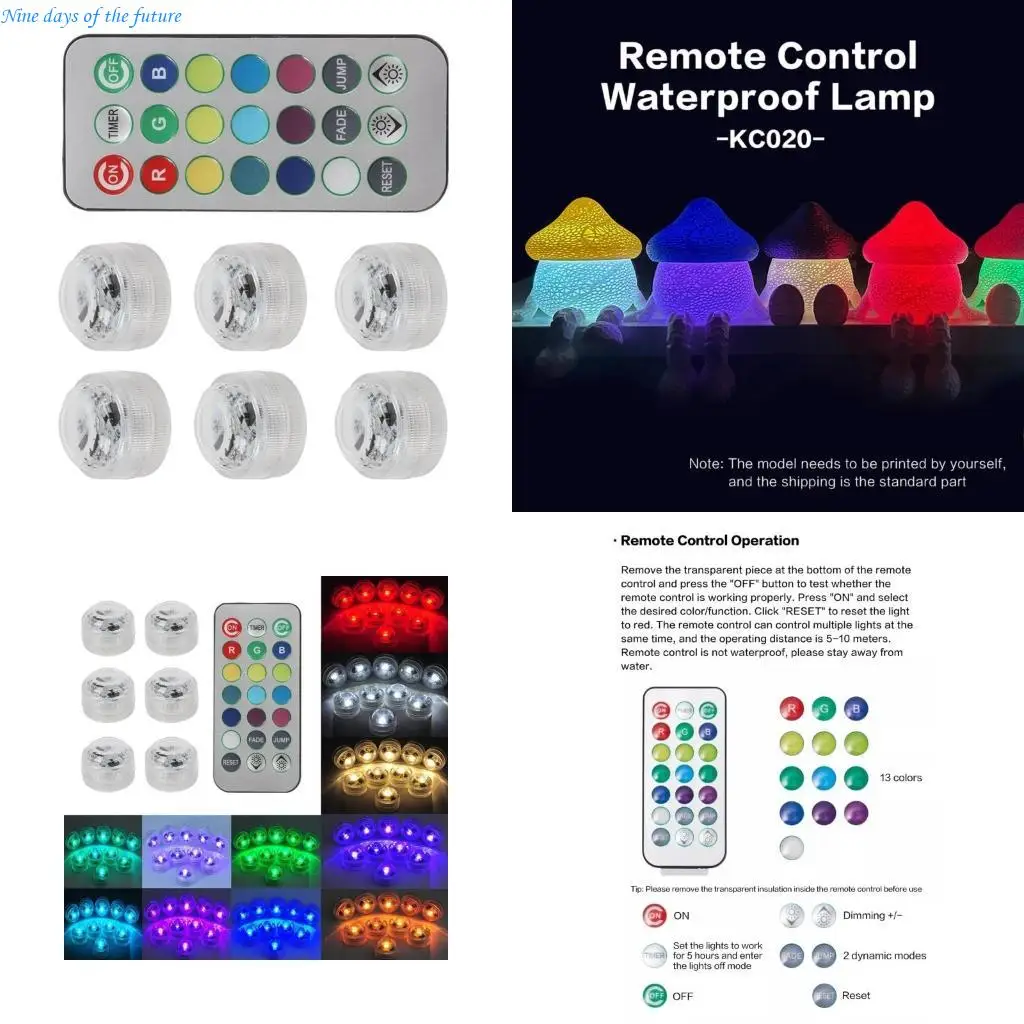 

-принтер Color Night Light Светодиодный дистанционный набор