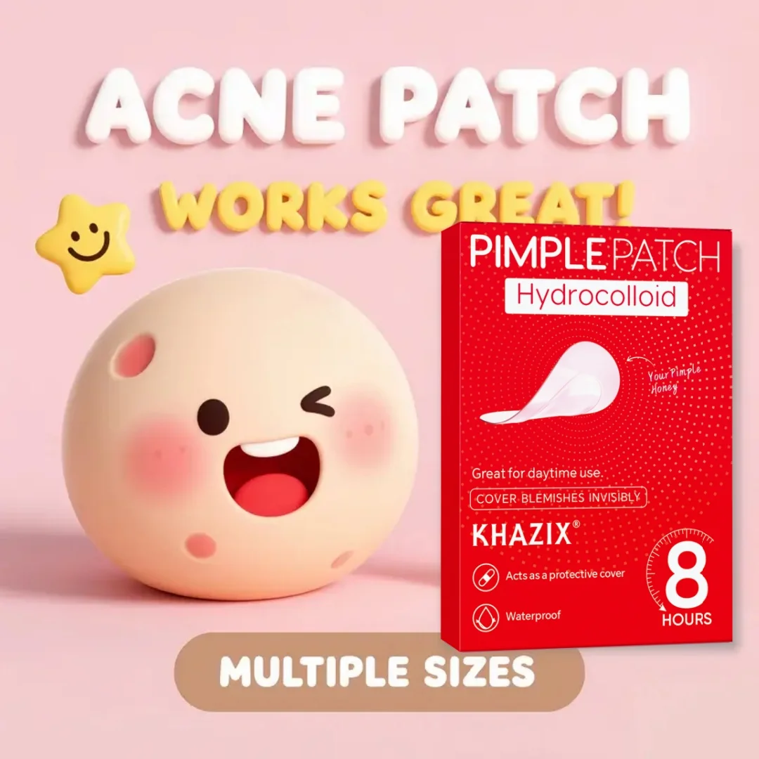 200/400/800 Uds. Parches faciales para acné, tamaño grande y estilos múltiples, tamaño original, que cubren marcas de acné y imperfecciones.