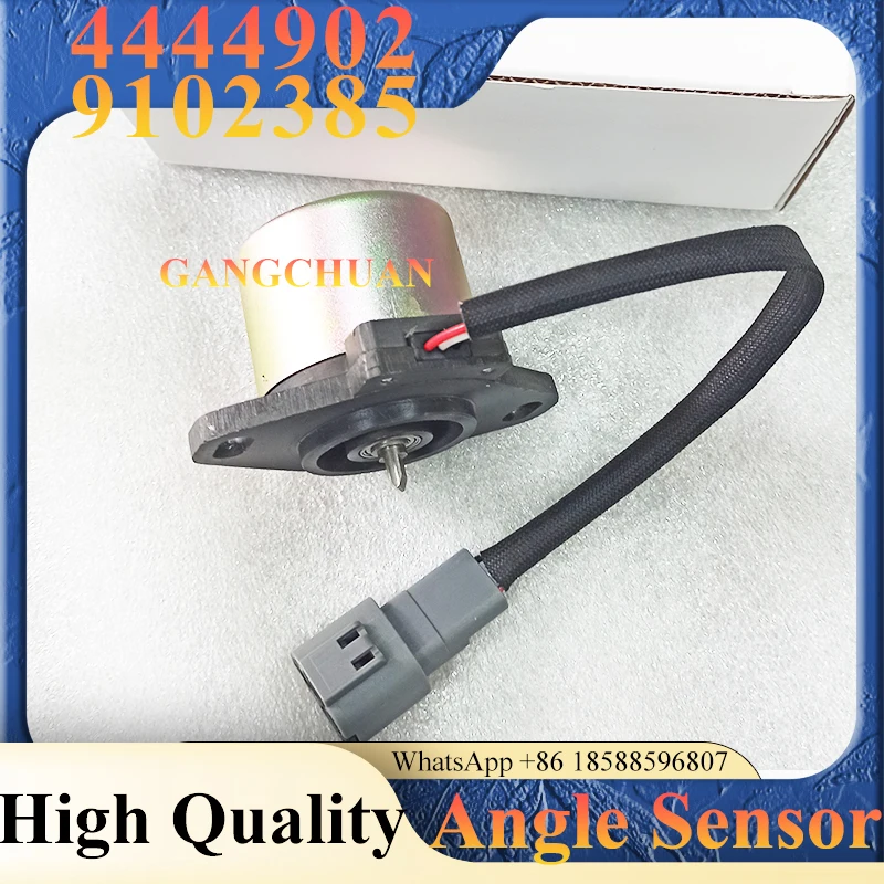 4444902 9102385 Angle Sensor for EX120-2 EX120-3 EX200-2 EX200-3 Excavator 4444902 9102385