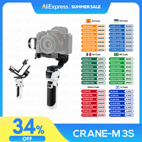 ZHIYUN Official CRANE M3S Handheld Camera Stabilizer Gimbal Bluetooth Shutter Gimbals for Mirrorless Cameras for Sony Canon Niko