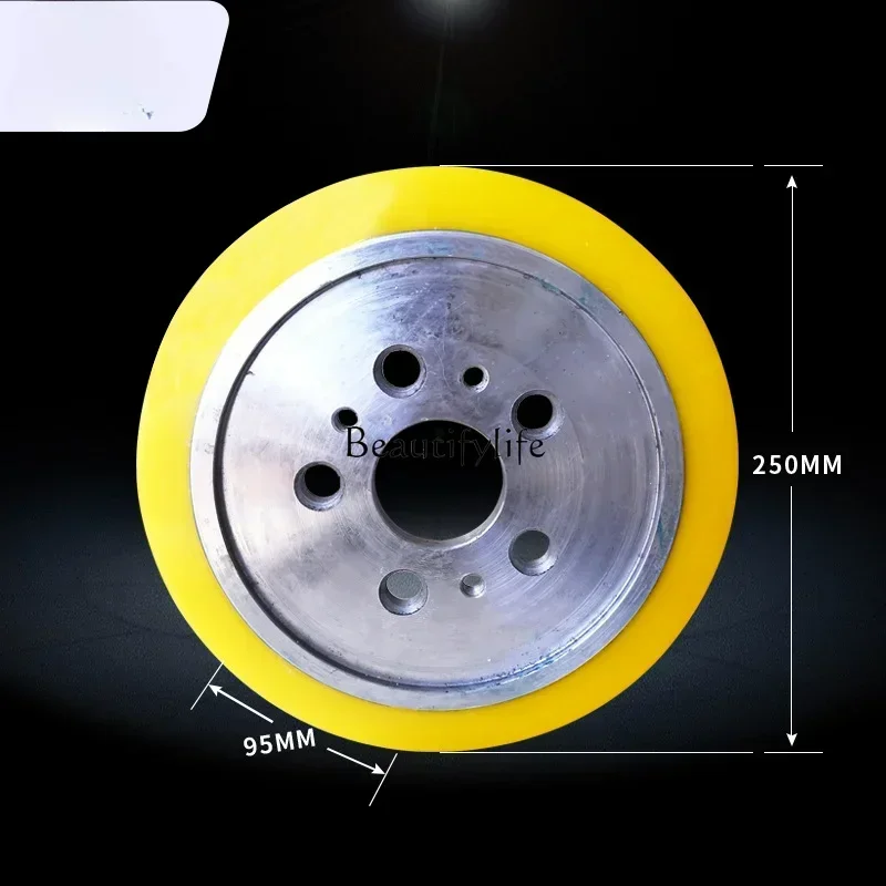 Roda penggerak forklift roda PU forklift listrik