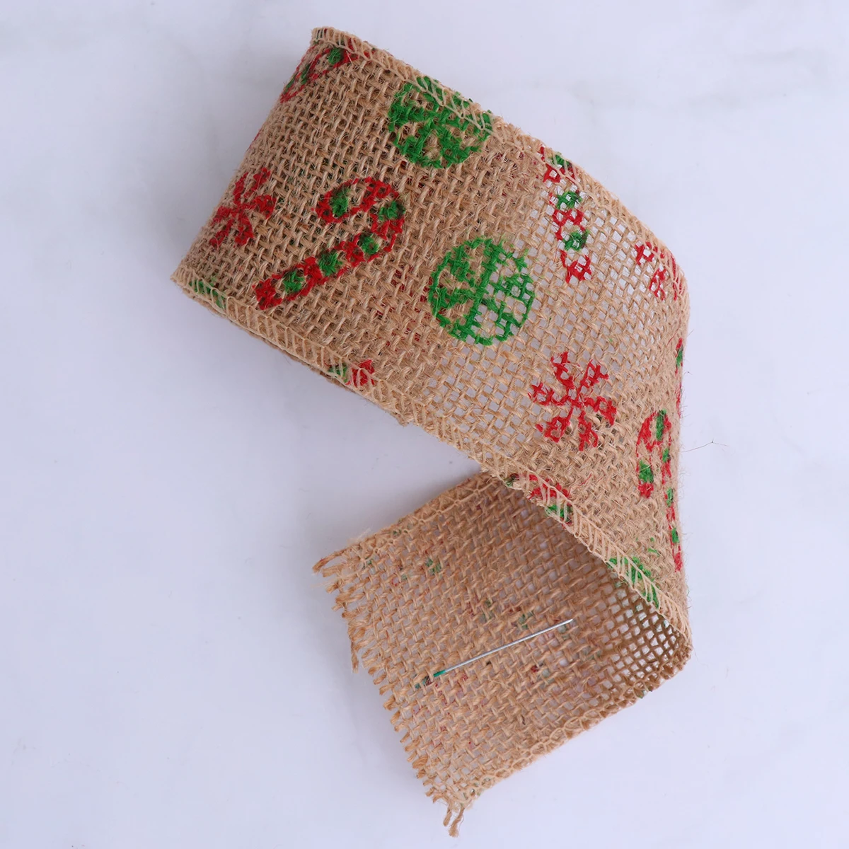 

2M 6Cm Windmill Printed Burlap Diy Crafts Home Wedding Christmas Decoration Diy Craft Ribbon Home Decoration Christmas Burlap