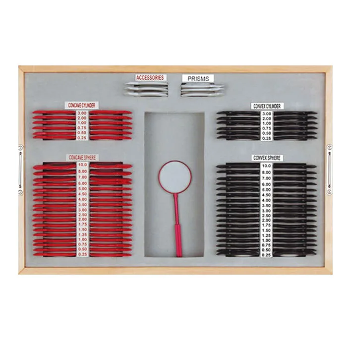 

MS104 Китай Оптические инструменты Набор пробных линз для оптометрии