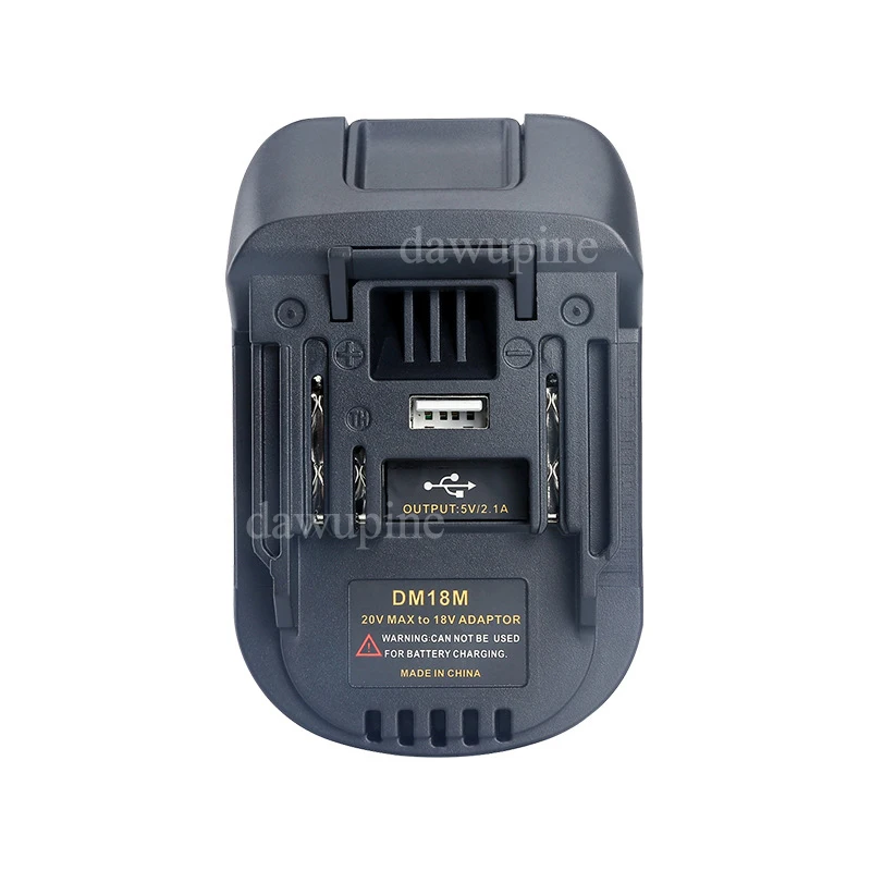 Batteriegehäuse-Adapter-Konverter USB-Ladegerät für Milwaukee für Dewalt 18V Li-Ionen-Akku für Makita 18V Elektrowerkzeuge BCL180 BL1830 – Detail 6