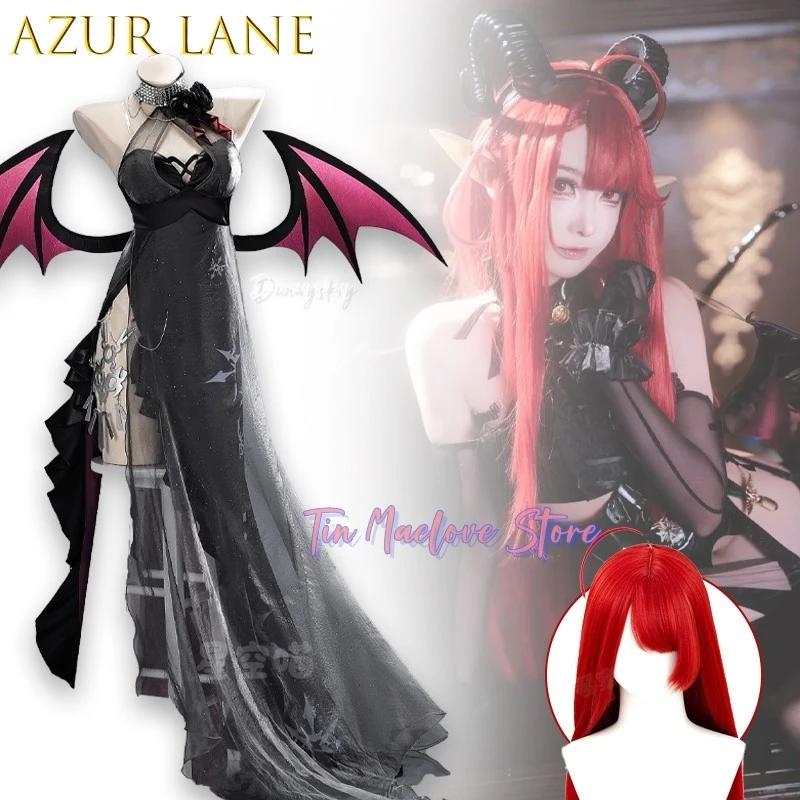 

Azur Lane Hindenburg Vow Ring Косплей 코스프레 Игра Аниме Наряд Полный комплект Высококачественная униформа Парик Костюм Рождество Хэллоуин Ткань