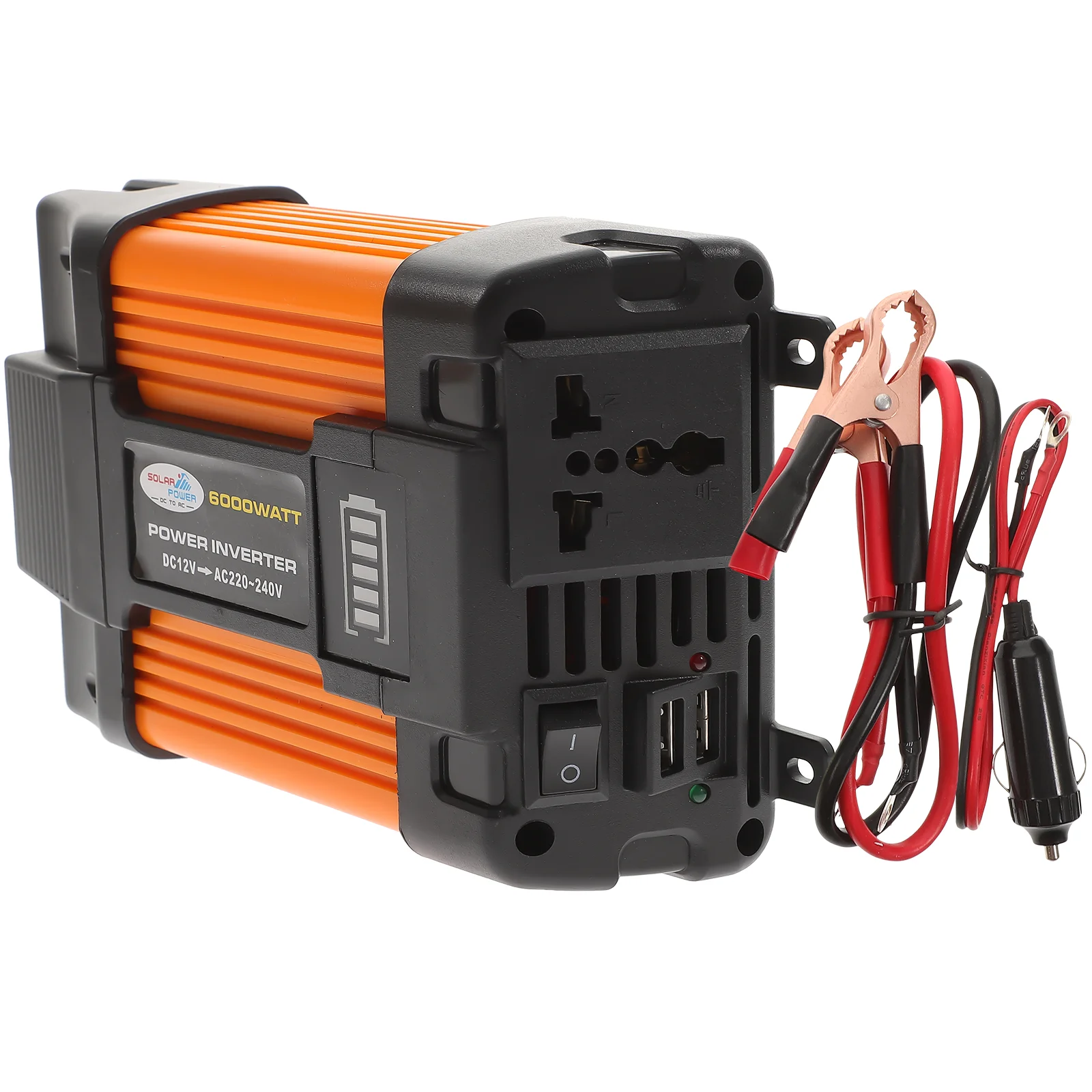 

Инвертор питания Автомобильный адаптер питания Преобразователь вилки из алюминиевого сплава