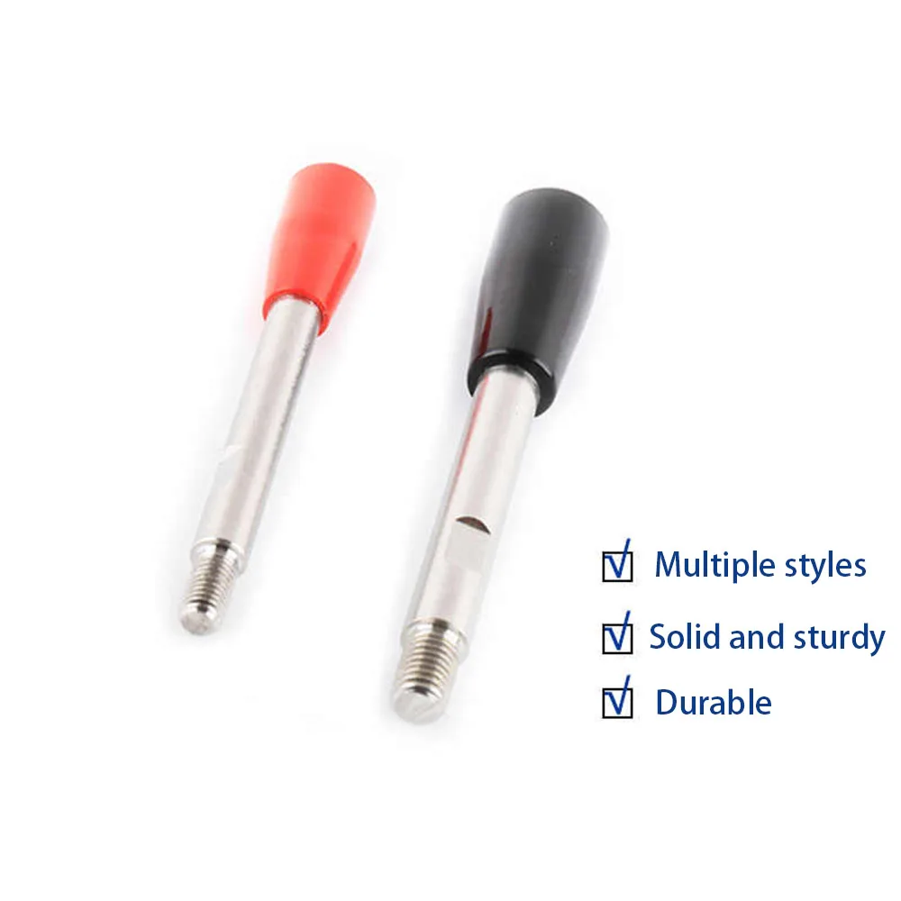1-4Pcs 304 Stainless Steel Double Headed Screw Handle Rod Machine Tool Drilling Machine Operating Rod M6/M8/M10/M12/M14