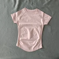 DF LOGO Short-Sleeve Sports T-Shirt  for Women,Impact Cropped Gym Top, Lightweight Yoga Top, Stretchy Athletic Tee - Image 4