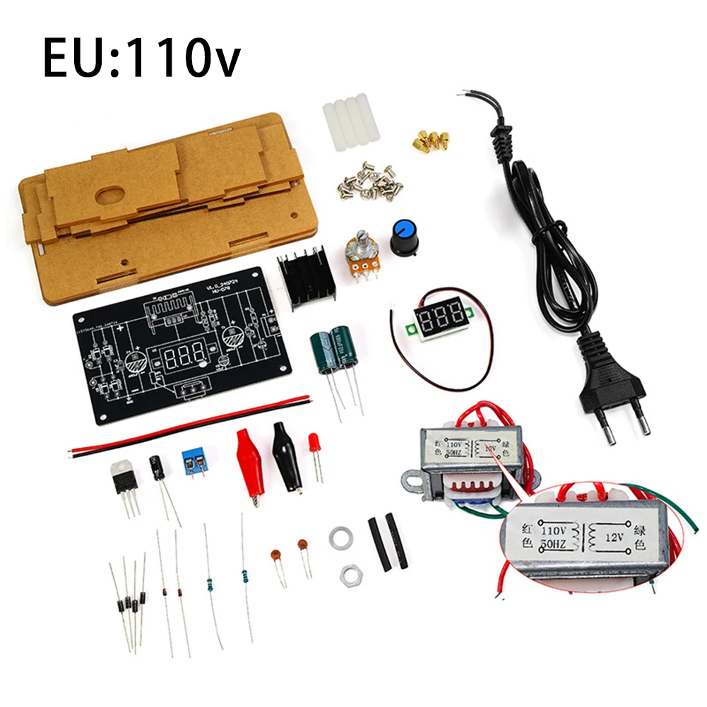 

Регулятор напряжения, 1 шт., комплект «сделай сам», LM317, трехконтактный регулируемый регулятор напряжения 98*62 мм для обслуживания электронного производства