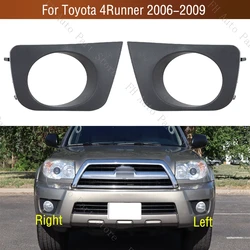 2PCS For Toyota 4Runner 4 Runner 2006 2007 2008 2009 Front Bumper Fog Light Lamp Trim Cover Frame Foglamp Lid Bezel Hood