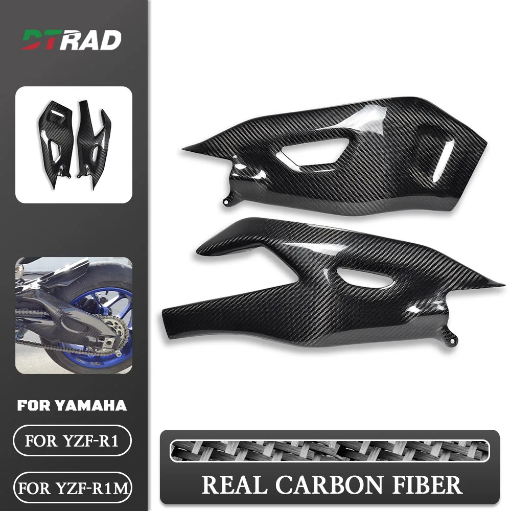 

Для YAMAHA YZFR1 2015-2023 YZF R1 R1M защитная крышка маятника из углеродного волокна, комплект обтекателя, модифицированные аксессуары для мотоцикла