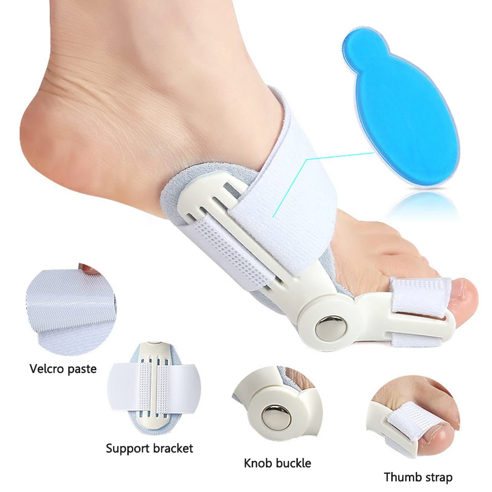 Orthopedic Bunion Toe Straightener for Women Men Adjustable Bunion Splint Toe Stretcher for Big Toe Bunion Relief