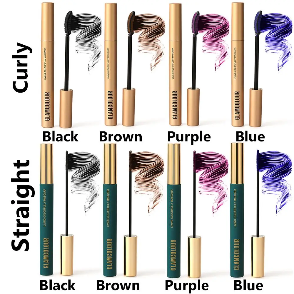 New Volume Silk Fiber Magic Color Mascara Waterproof Skinny