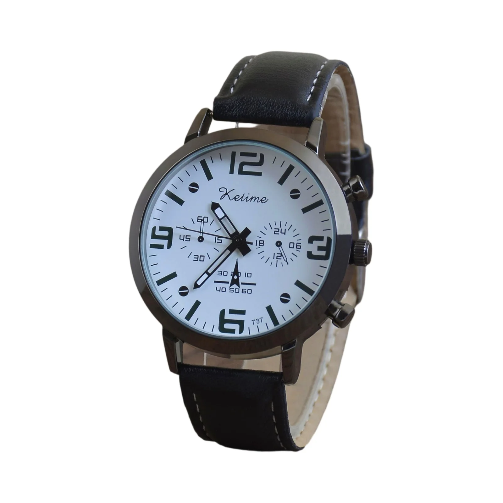 Business Casual Man Wristwatch Luminous Waterproof Date Leather Men'S Quartz Watch High Quality Fashion Watches For Men